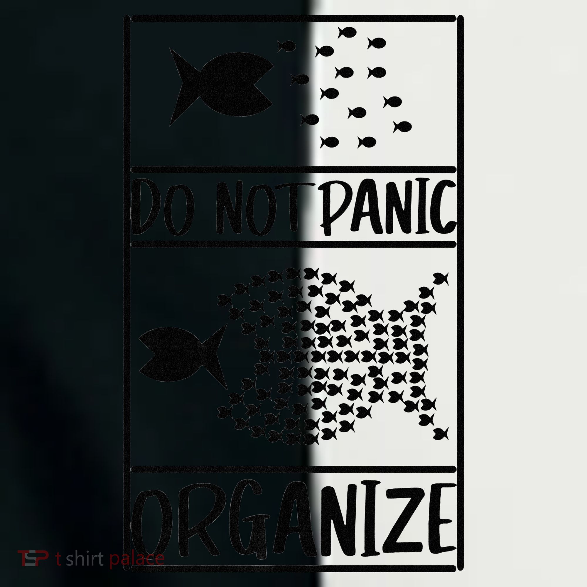 Do Not Panic Organize Dont Panic Toddler Fine Jersey T-Shirt