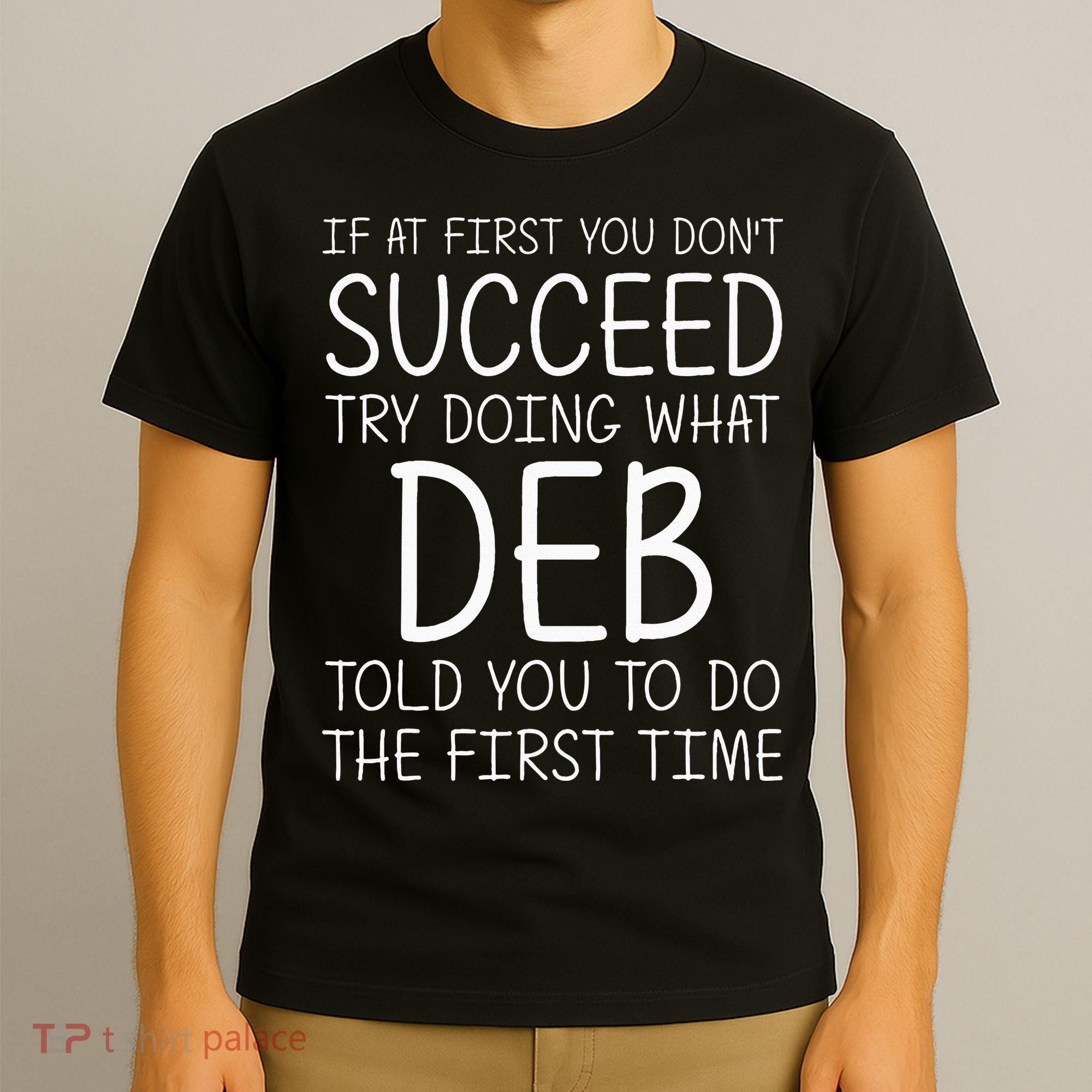 Deb Name Personalized Birthday Funny Christmas Joke T-Shirt