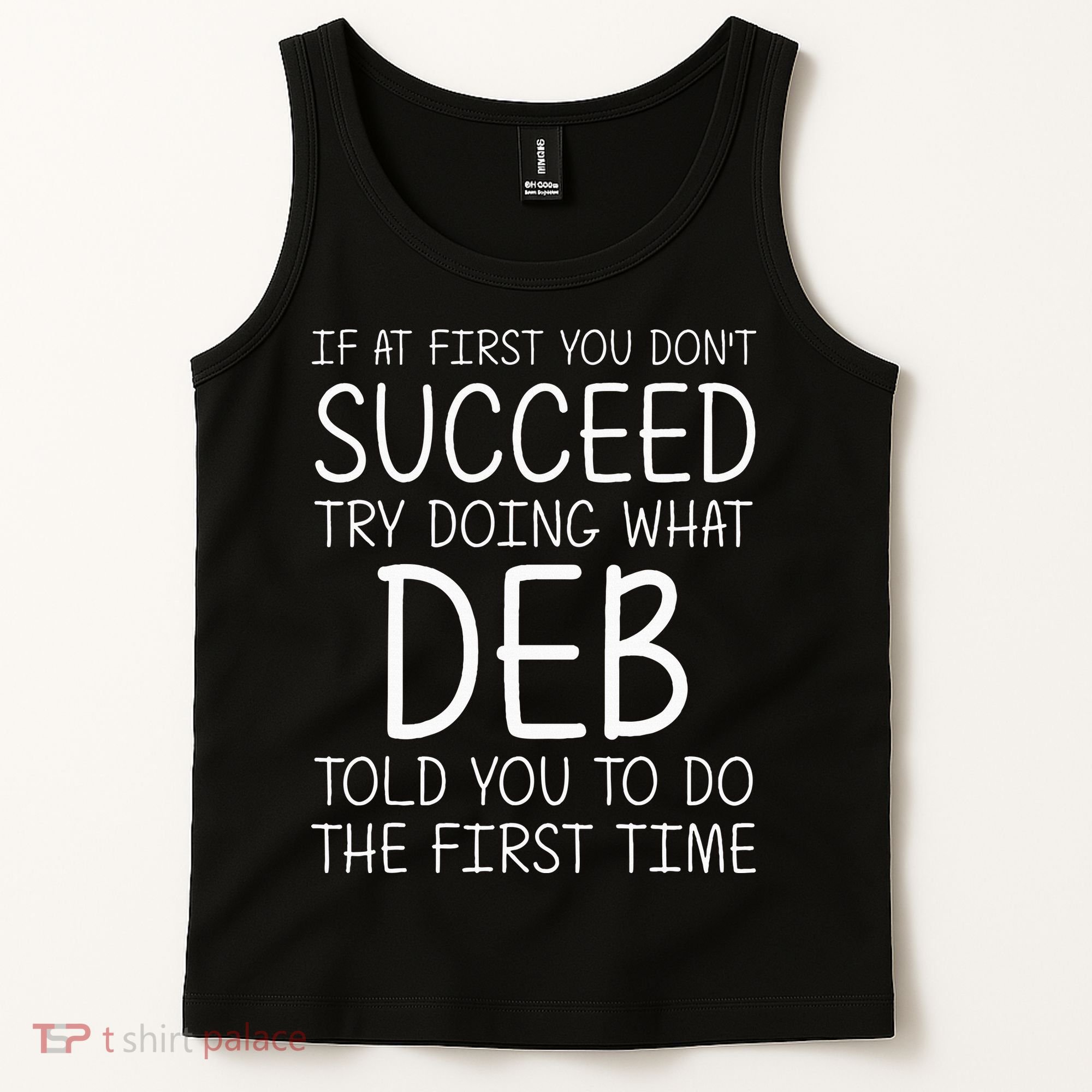 Deb Name Personalized Birthday Funny Christmas Joke Tank Top