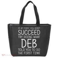 Deb Name Personalized Birthday Funny Christmas Joke Tote Bag thumb 0