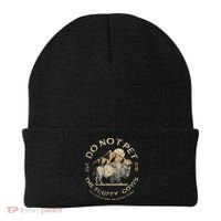 Do Not Pet The Fluffy Cows Yellowstone National Beanie thumb 0