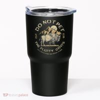 Do Not Pet The Fluffy Cows Yellowstone National Tumbler thumb 0