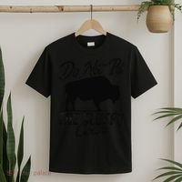 Do Not Pet The Fluffy Cows Bison Yellowstone Buffalo T-Shirt thumb 2