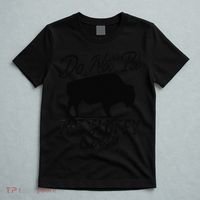 Do Not Pet The Fluffy Cows Bison Yellowstone Buffalo T-Shirt thumb 5