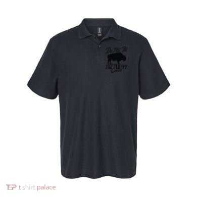 Do Not Pet The Fluffy Cows Bison Yellowstone Buffalo Polo