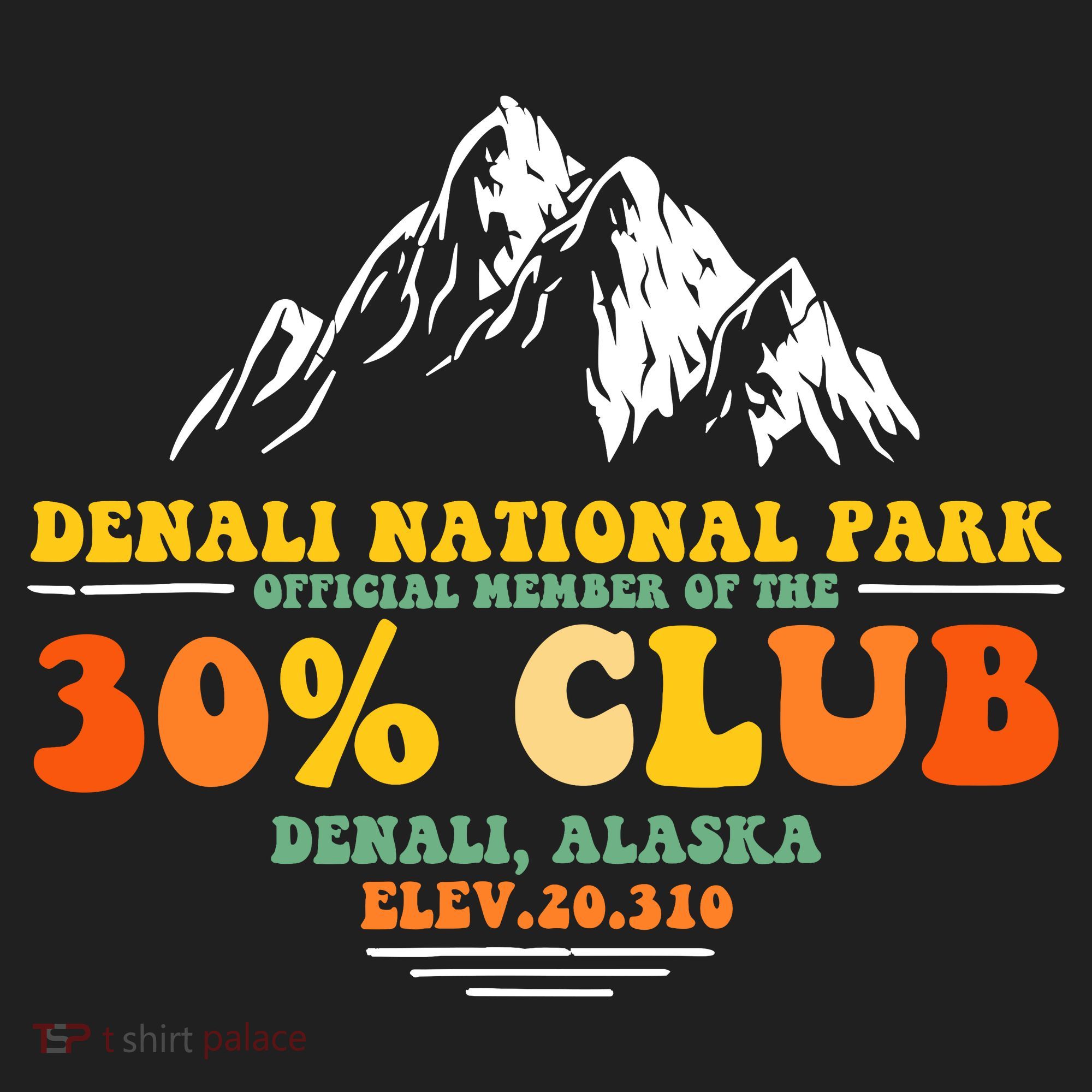 Denali National Park Alaska 30% Club Denali Mountain Tourist Women's Sweatshirt