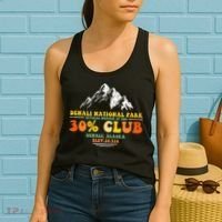 Denali National Park Alaska 30% Club Denali Mountain Tourist Women's Tank Top thumb 2