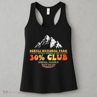 Denali National Park Alaska 30% Club Denali Mountain Tourist Women's Tank Top thumb 3