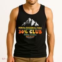 Denali National Park Alaska 30% Club Denali Mountain Tourist Tank Top thumb 3