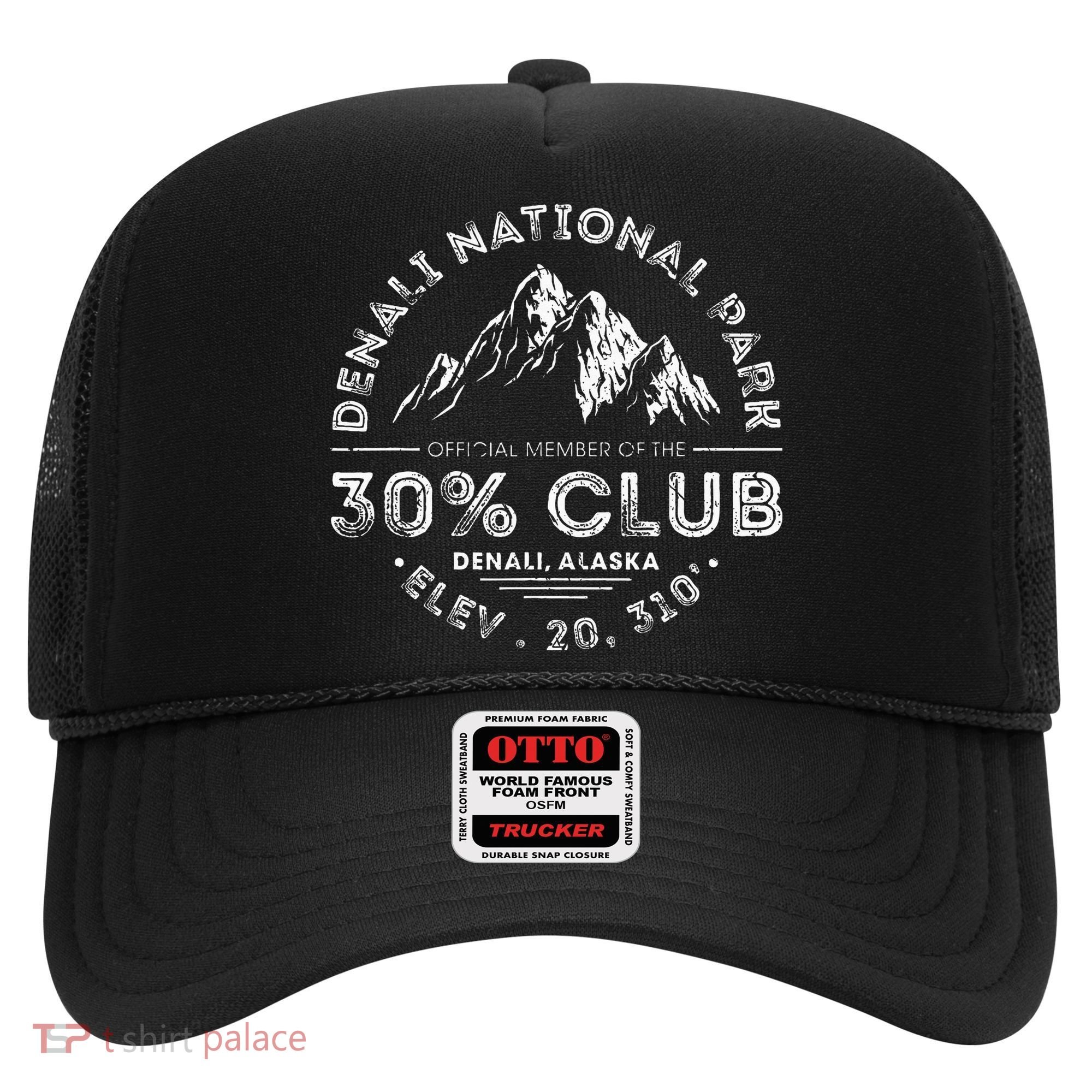 Denali National Park Alaska 30 Club Denali Mountain Tourist Hat