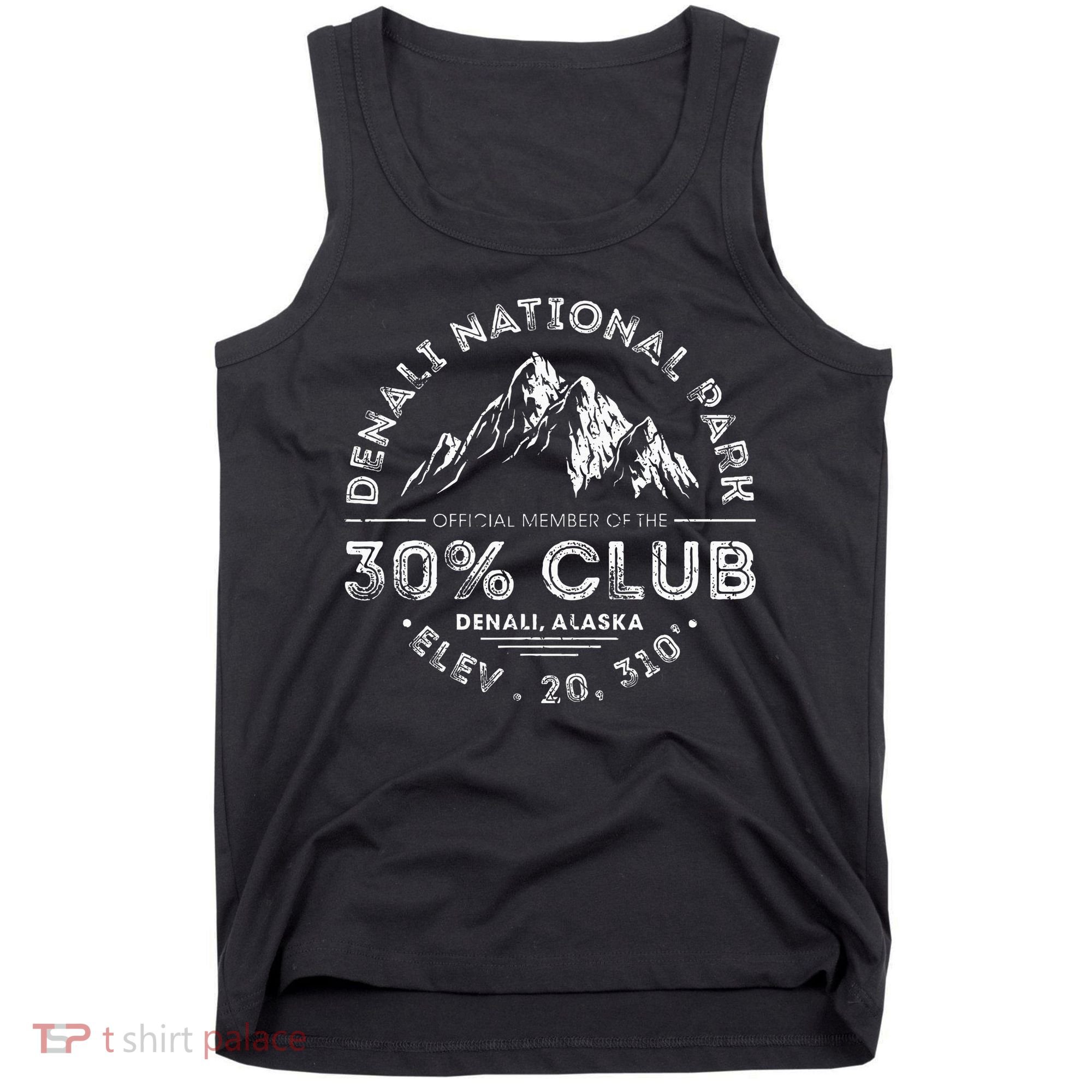 Denali National Park Alaska 30 Club Denali Mountain Tourist Tank Top