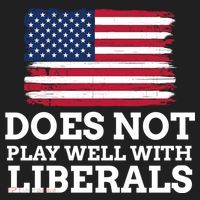 Does Not Play Well With Liberals Gift Women's Sweatshirt thumb 2