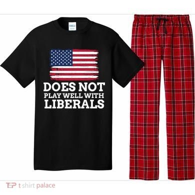 Does Not Play Well With Liberals Gift Pajama Set
