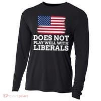 Does Not Play Well With Liberals Gift Cooling Performance Long Sleeve Crew thumb 0