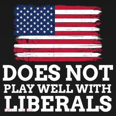 Does Not Play Well With Liberals Gift PosiCharge Competitor Tank