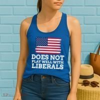 Does Not Play Well With Liberals Gift Women's Tank Top thumb 2