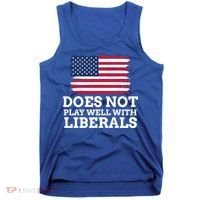 Does Not Play Well With Liberals Gift Tank Top thumb 0