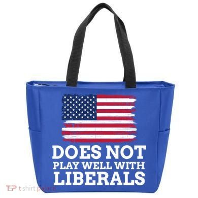 Does Not Play Well With Liberals Gift Tote Bag