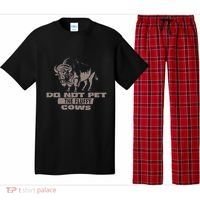 Do Not Pet The Fluffy Cows Pajama Set thumb 0