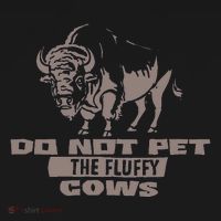 Do Not Pet The Fluffy Cows Polo thumb 3