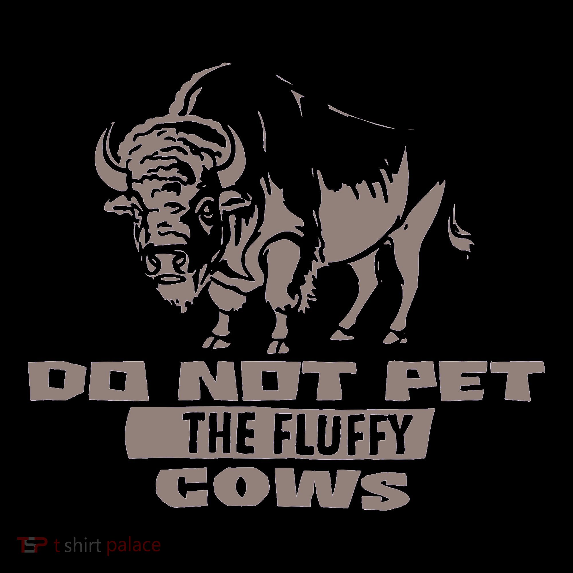 Do Not Pet The Fluffy Cows Women's Tank Top