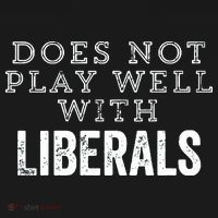 Does Not Play Well With Liberals Funny Conservative Republican Right Political Polo thumb 3