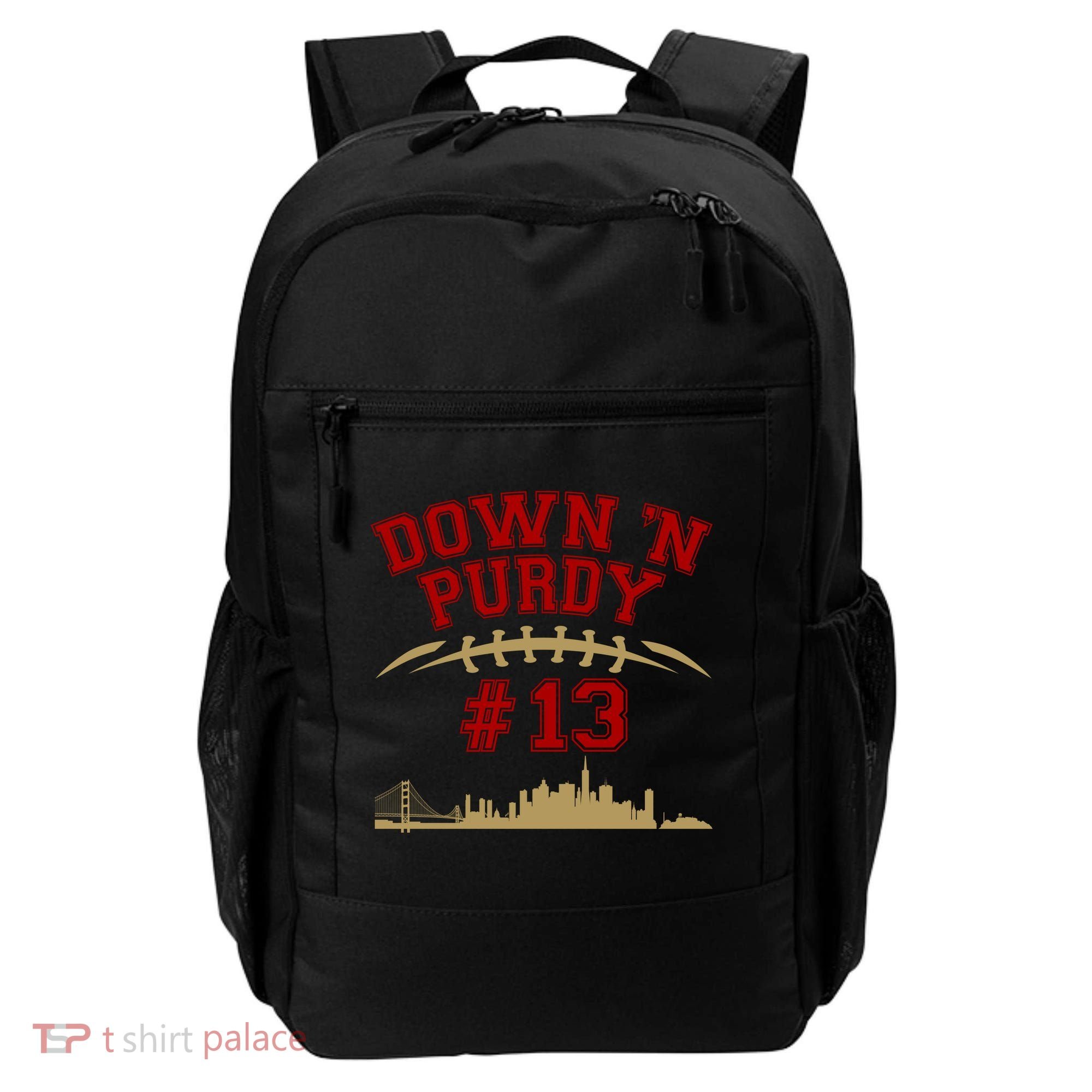 Down 'N Purdy #13 San Francisco Football Fan Backpack