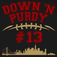 Down 'N Purdy #13 San Francisco Football Fan Coaster thumb 2