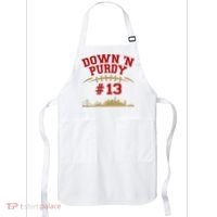 Down 'N Purdy #13 San Francisco Football Fan Apron thumb 0