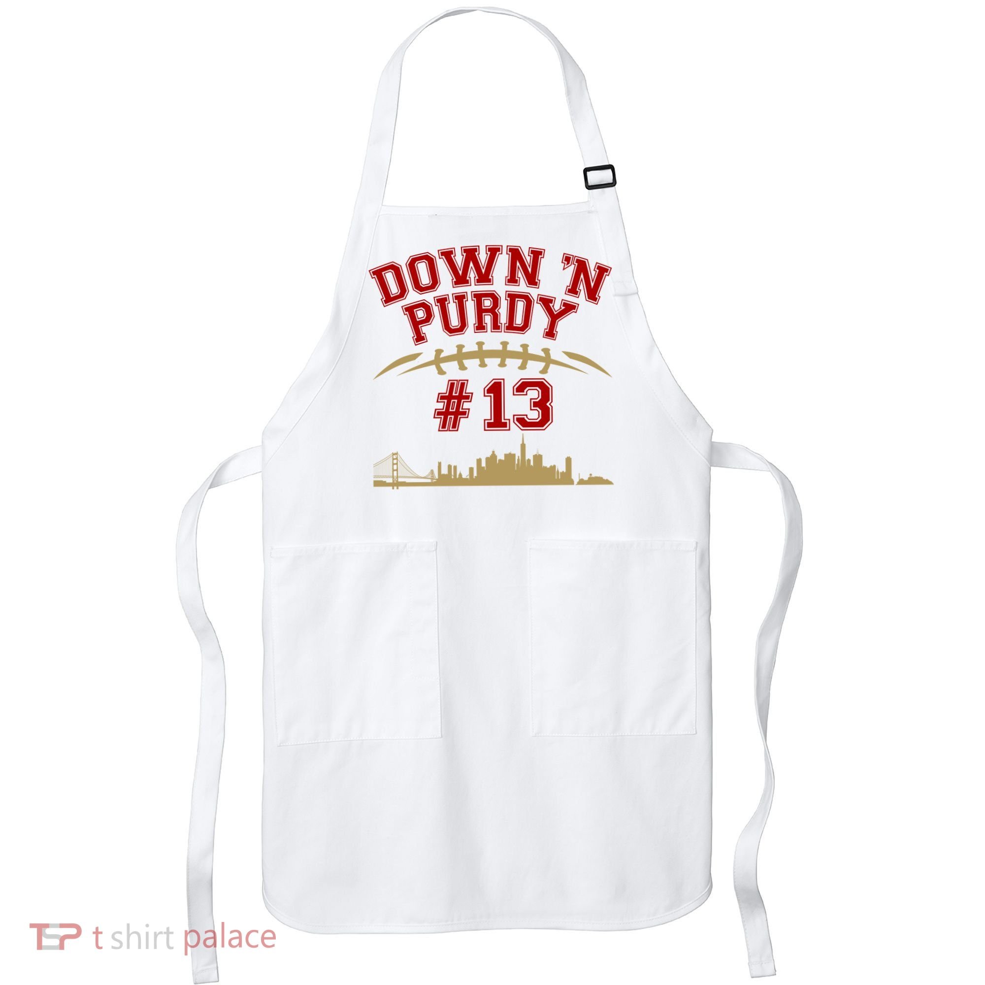 Down 'N Purdy #13 San Francisco Football Fan Apron