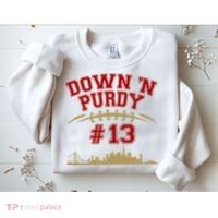 Down 'N Purdy #13 San Francisco Football Fan Sweatshirt thumb 2