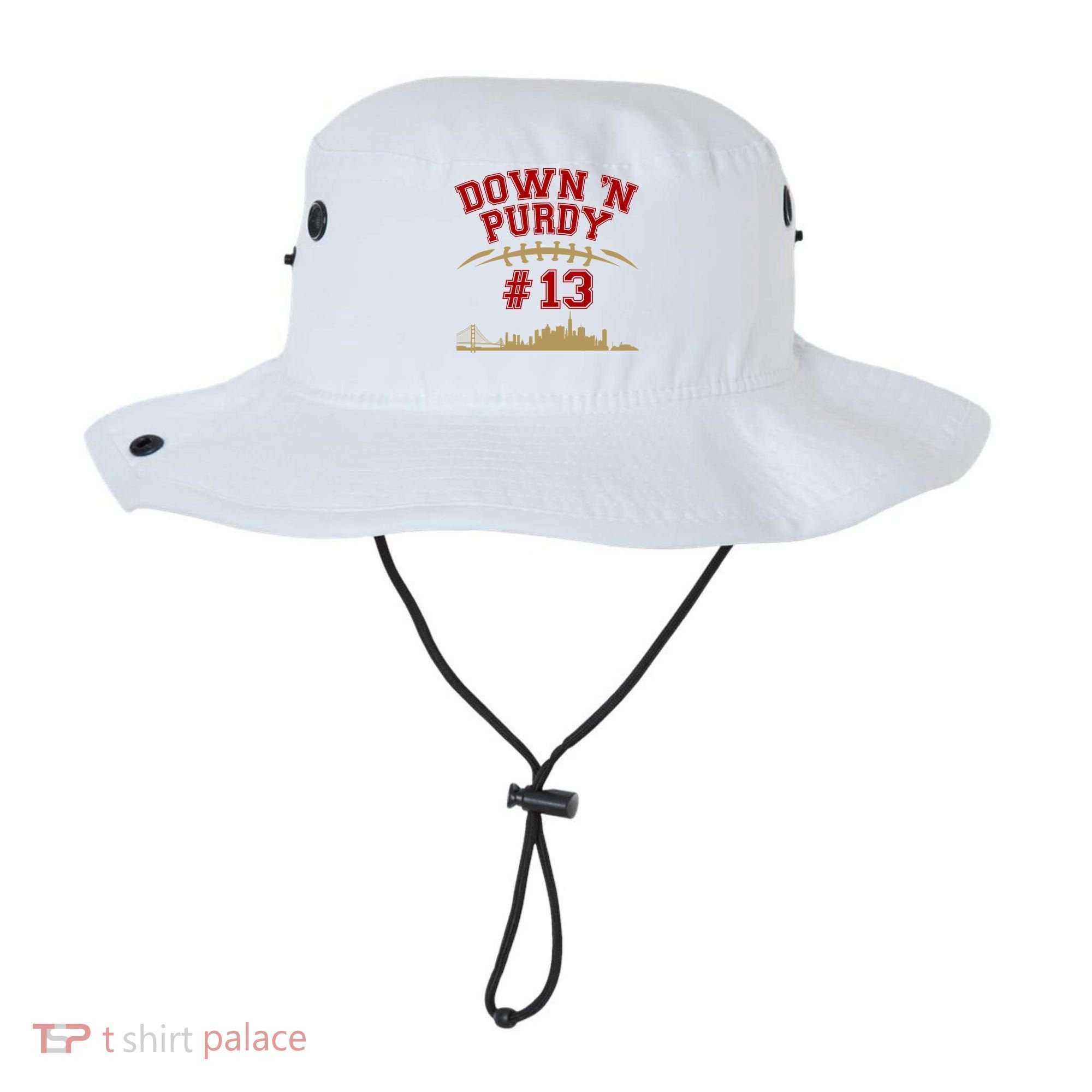 Down 'N Purdy #13 San Francisco Football Fan Bucket Hat