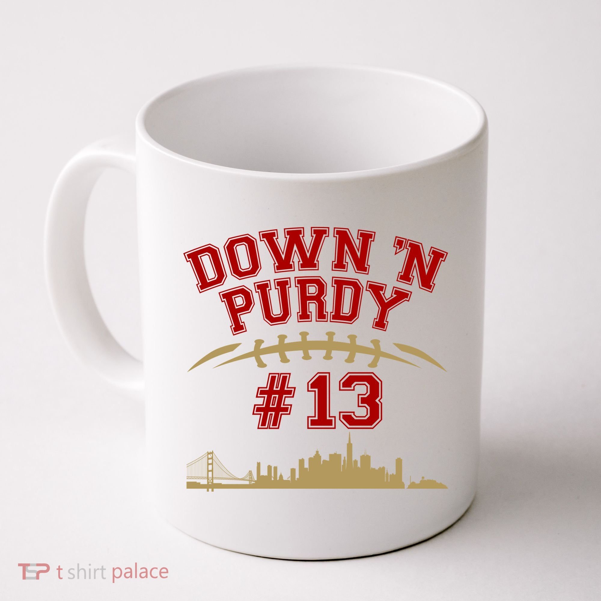Down 'N Purdy #13 San Francisco Football Fan Coffee Mug