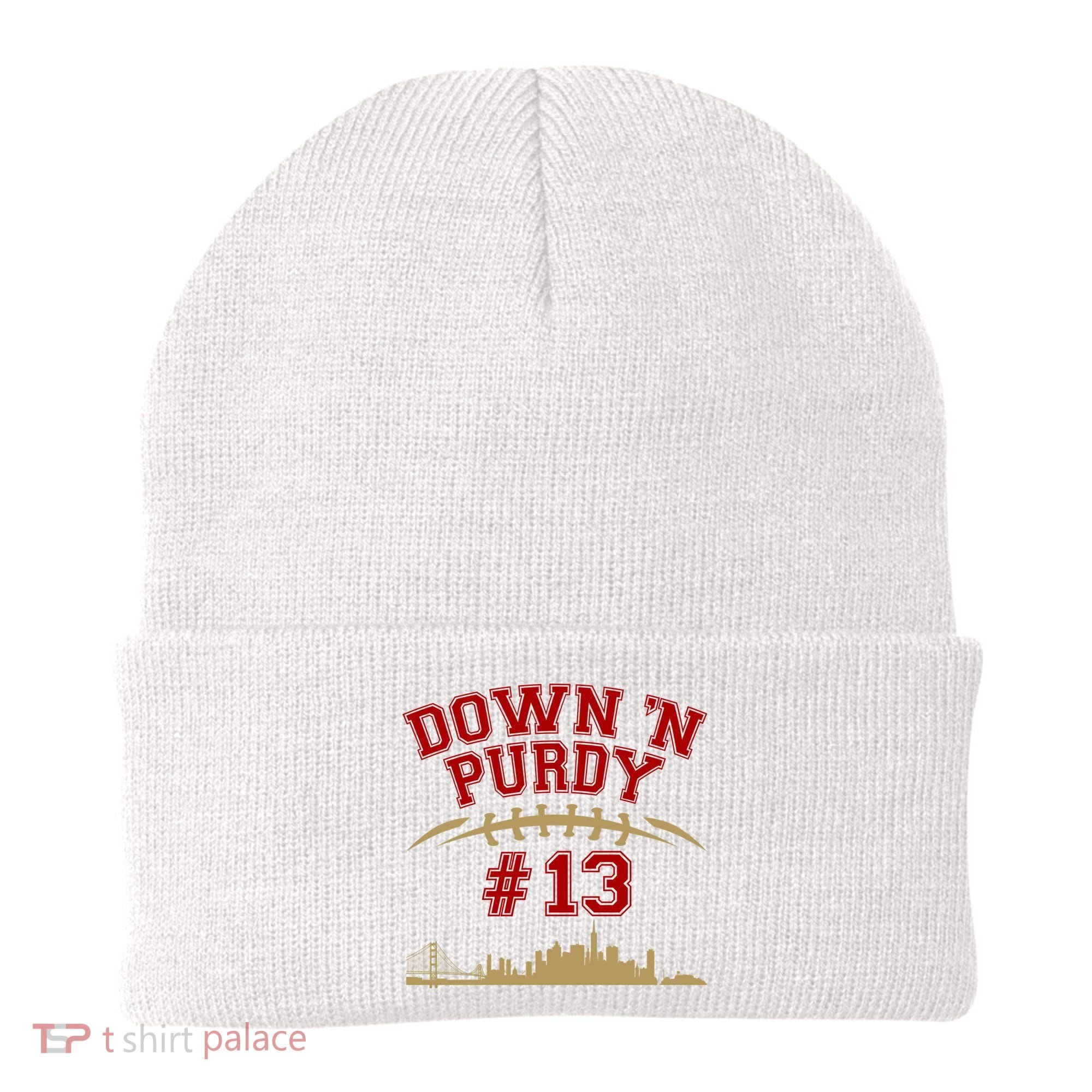 Down 'N Purdy #13 San Francisco Football Fan Beanie