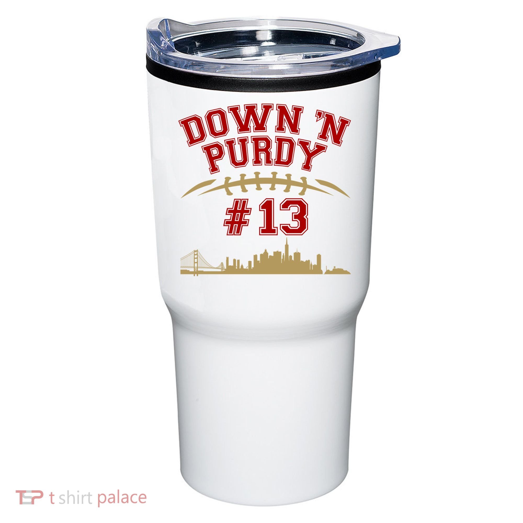 Down 'N Purdy #13 San Francisco Football Fan Tumbler