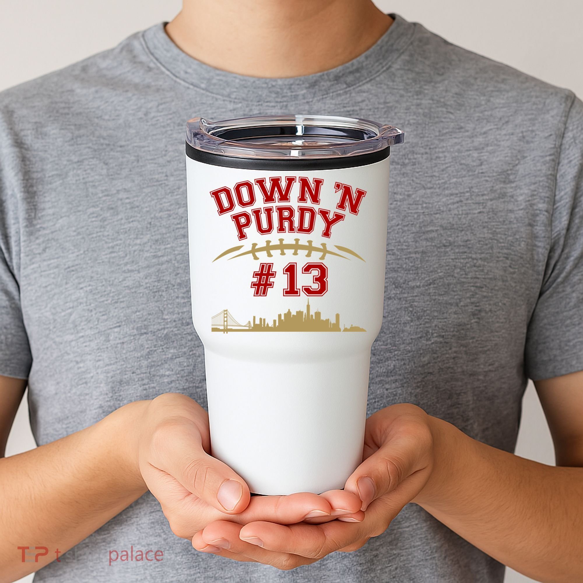 Down 'N Purdy #13 San Francisco Football Fan Tumbler