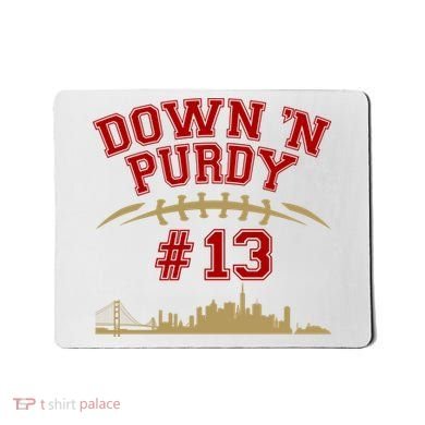 Down 'N Purdy #13 San Francisco Football Fan Mousepad