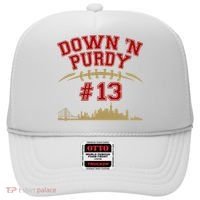Down 'N Purdy #13 San Francisco Football Fan Hat thumb 0
