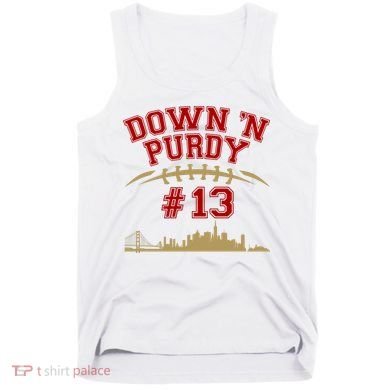 Down 'N Purdy #13 San Francisco Football Fan Tank Top