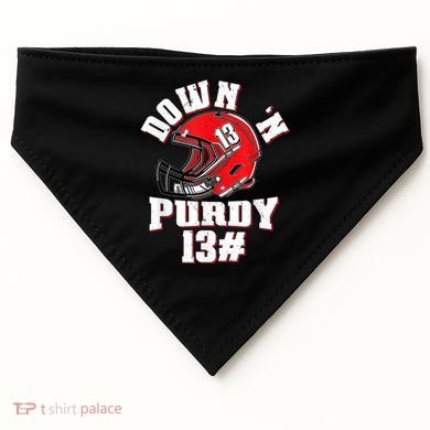 Down 'N Purdy #13 USA-Made Doggie Bandana