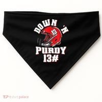 Down 'N Purdy #13 USA-Made Doggie Bandana thumb 0