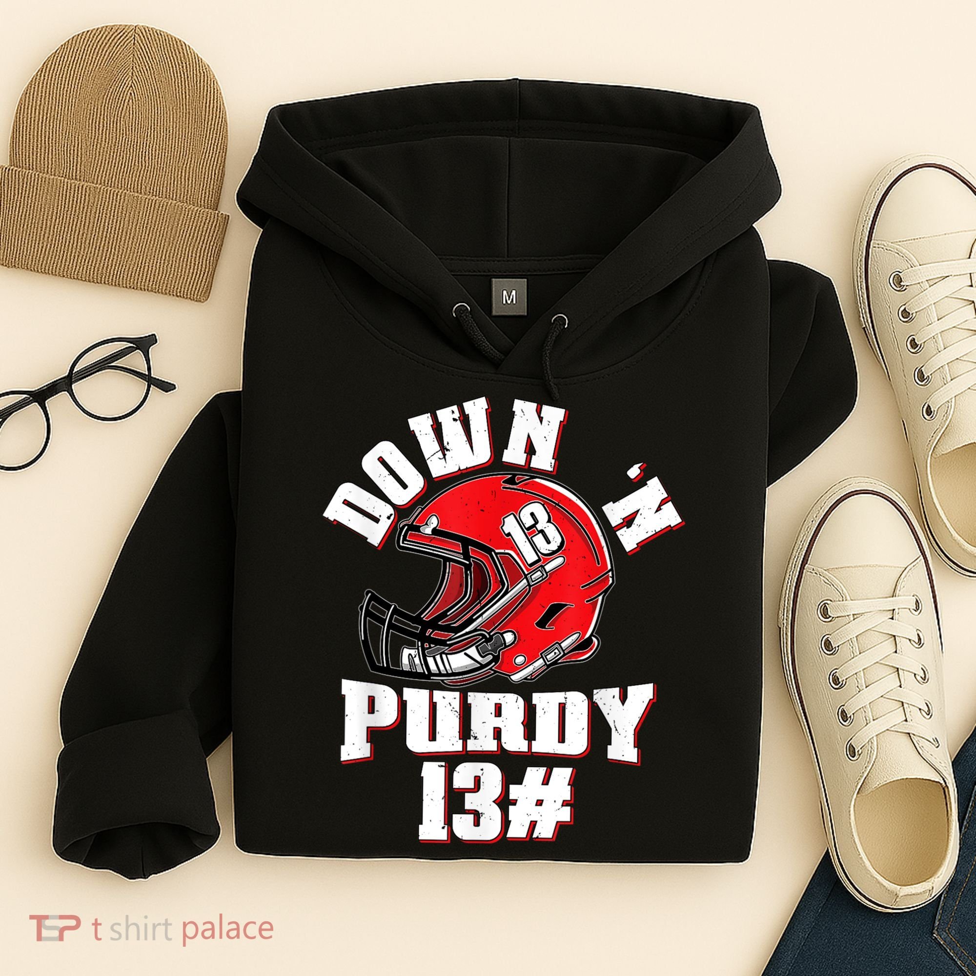 Down 'N Purdy #13 Hoodie