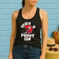 Down 'N Purdy #13 Women's Tank Top thumb 2