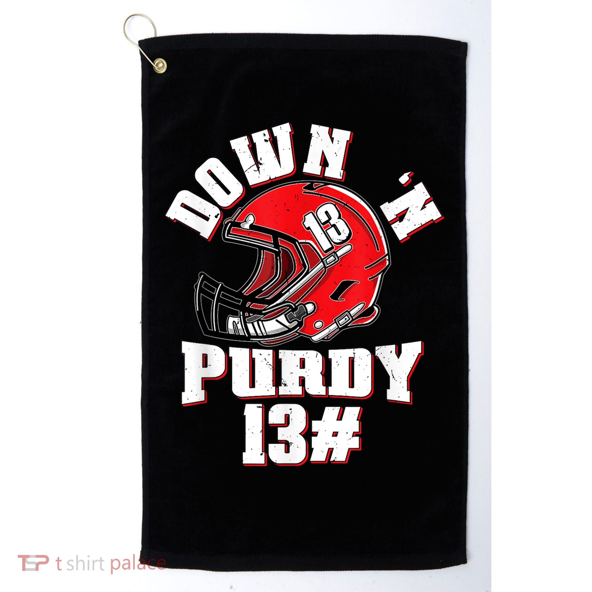 Down 'N Purdy #13 Golf Towel