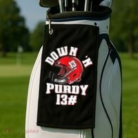 Down 'N Purdy #13 Golf Towel thumb 2