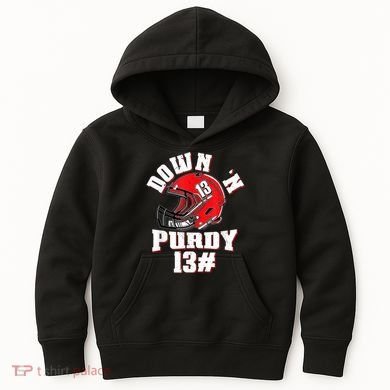 Down 'N Purdy #13 Kids Hoodie