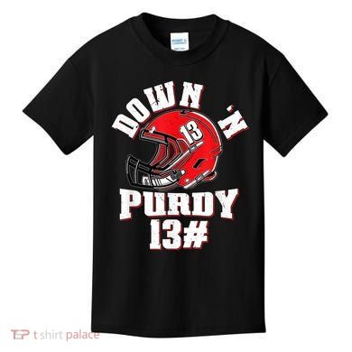 Down 'N Purdy #13 Kids T-Shirt