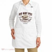 Do Not Pet The Fluffy Cows Bison Yellowstonê National Park Apron thumb 2
