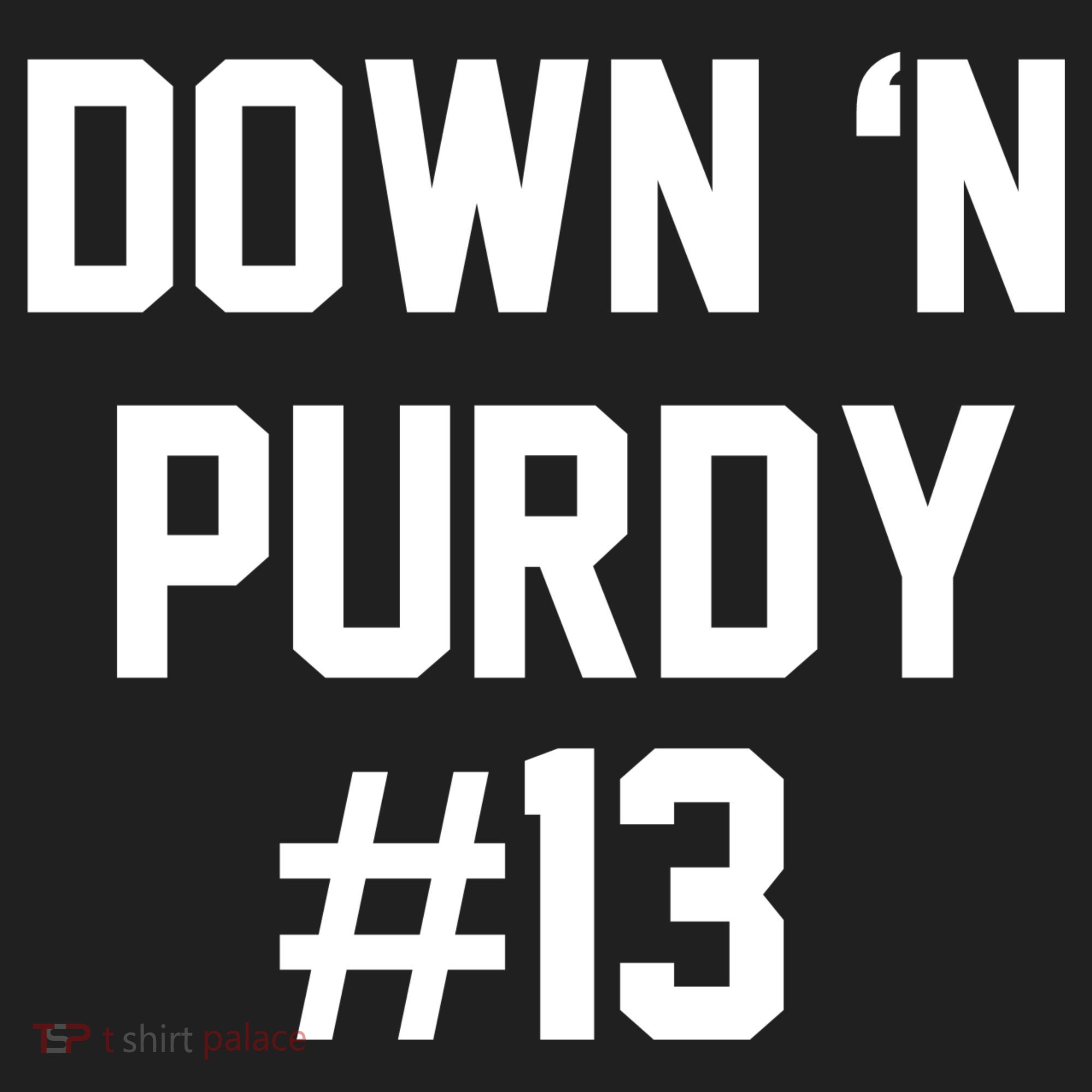 Down 'N Purdy #13 Women's Sweatshirt