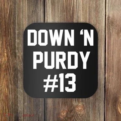 Down 'N Purdy #13 Coaster